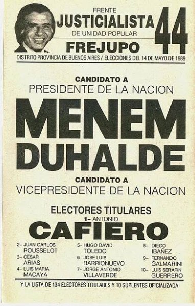 Carlos Menem - Wikipedia, la enciclopedia libre