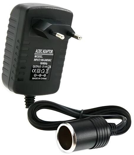Univerzální napájecí adaptér 230V na 12V autozásuvka - Internetový obchod HALOorodje.si