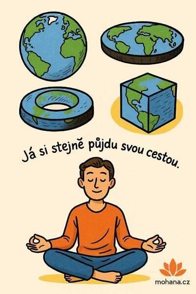 Země je placatá. Nebo hranatá. Anebo úplně jiná.