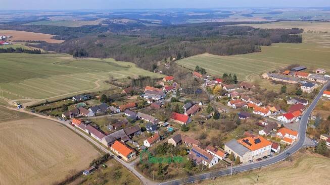 Prodej pozemek 646m2 Mlečice, okr. Rokycany