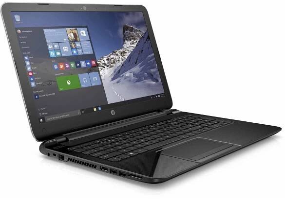 hp notebook hp czerwony 