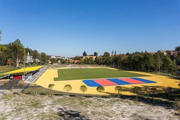 Krajinka: sportovně-rekreační areál na březích řeky Ohře | TIC Cheb