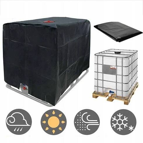 KRYCÍ PLACHTA NA VODNÍ NÁDRŽ MAUZER IBC 1000 L OXFORD SILNÁ