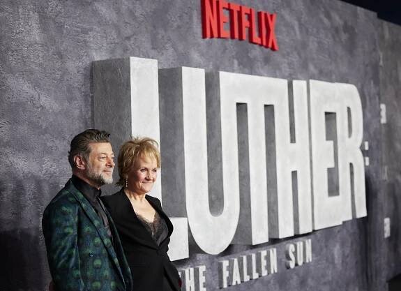 UK World Premiere for Luther: The Fallen Sun at BFI IMAX on March 01, 2023 in London, England - Andy Serkis, Lorraine Ashbourne - Luther: Pád z nebes - Z akcí