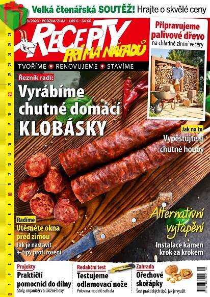 Časopis Recepty prima nápadů 8/2023