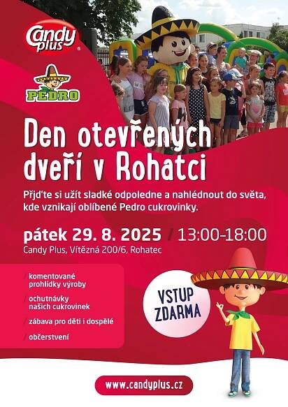 DEN OTEVŘENÝCH DVEŘÍ 2025 - Candy Plus