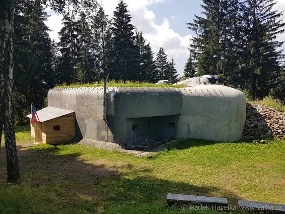 Pěchotní srub K-S 5 "U potoka" : Stavební úsek - Králíky