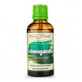 Bylinné kapky Pavlovy kapky Ashwagandha (Ašvaganda - Vitánie snodárná - Withania somnifera) - bylinná tinktura 50 ml