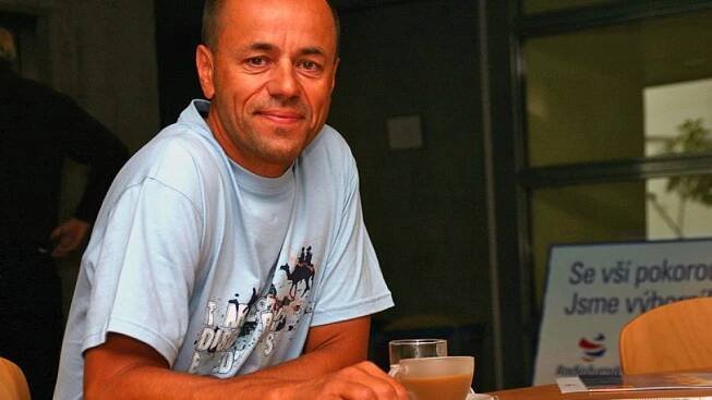 Horolezec Radek Jaroš | foto: Alžběta Švarcová