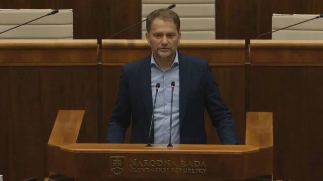 Opozice kritizuje Fica za jeho projev. 15 minut nenávisti, prohlásil Matovič