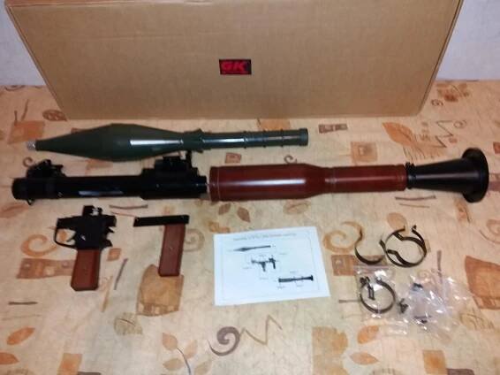 RPG-7 (GK Tactical, kov, dřevo) - Airsoftové zbraně
