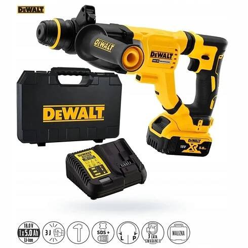 Akumulátorová vrtačka DeWalt DCH263P1 SDS-Plus 18V Aku 5Ah