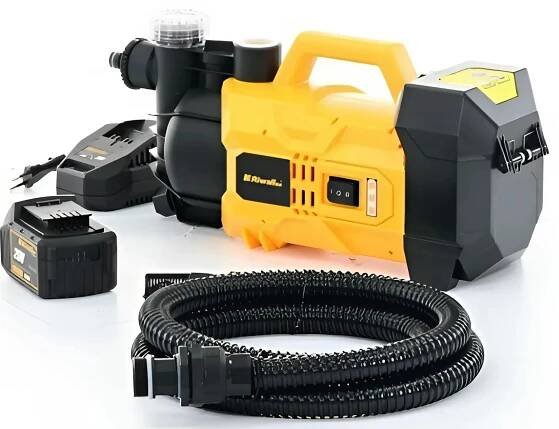 Čerpadlo AKU 4Ah,nabíječka Riwall Pro RAJP 2820 set 20V 2990 Kč