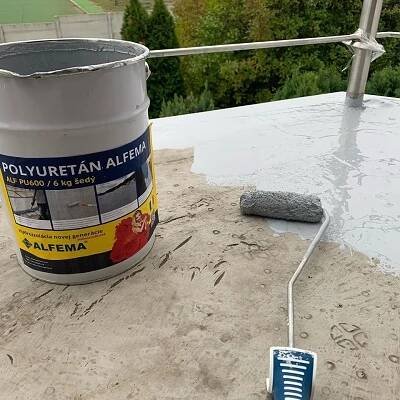 Hydroizolace Tekutý polyuretan | Hydroizolační materiály ALFEMA