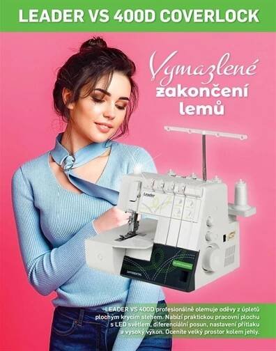 Domácí šicí stroje | GARUDAN | Český výrobce šicích strojů 