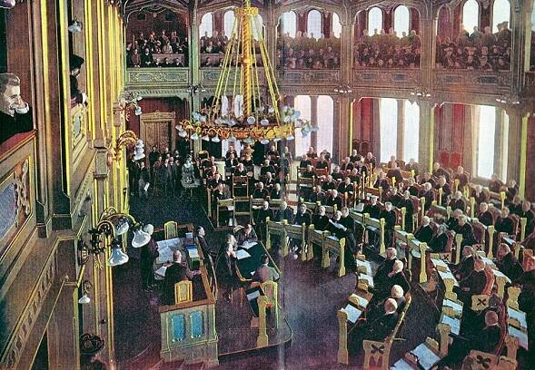 norges sjalvstandighetsforklaring stortinget christian michelsen 1905