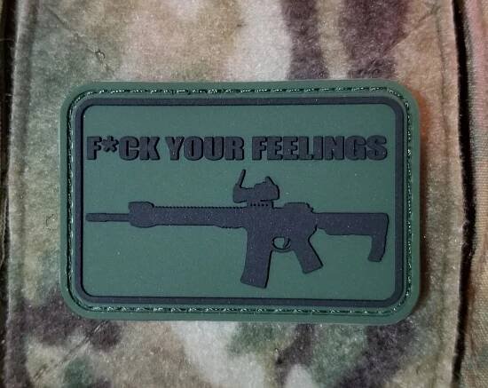 F*CK YOUR FEELINGS PVC Patch