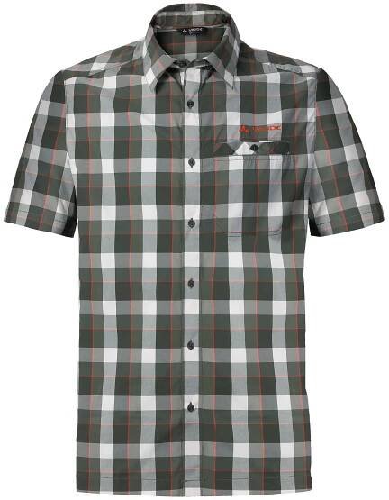 Vaude Mens Prags Shirt olive - pánská letní košile s UV ochranou