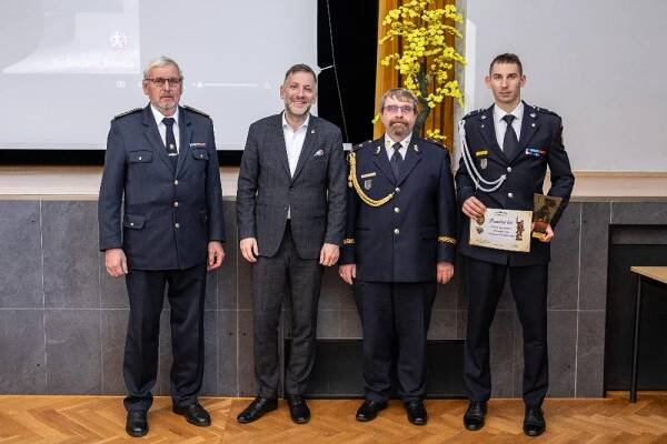 Setkání reprezentantů a reprezentačních kolektivů KSH PK a HZS PK s hejtmanem Plzeňského kraje