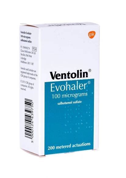 Cena ventolin sprej