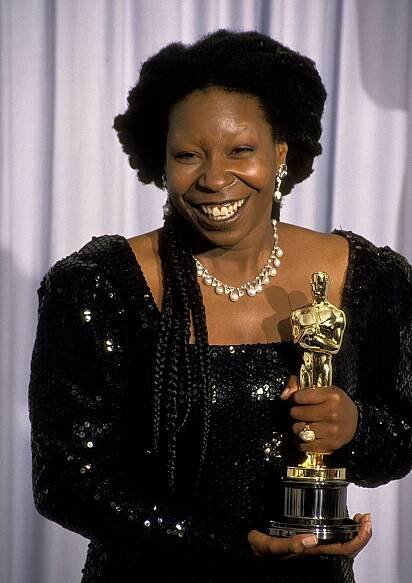 Whoopi Goldbergová - vítězství