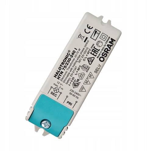Elektronický transformátor LEDVANCE HALOTRONIC-COMPACT  HTM, HTN 75/230240 I