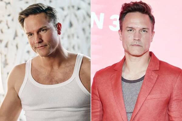 Scott Porter as Mayor Paul Randolph in season 2 of 'Ginny & Georgia'; Scott Porter attends the 'Ginny & Georgia' season 3 Special Screening at Netflix Home Theater on May 28, 2025.