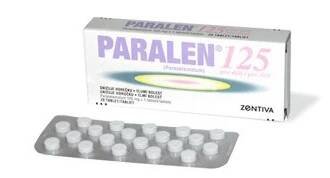 PARALEN 125 tbl 20x125 mg | Lekáreň Tabletka - Zdravmatsk, s.r.o.