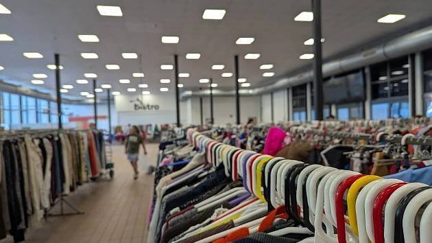 Ostrava, second hand Marwil na Černé louce 19. 8. 2025