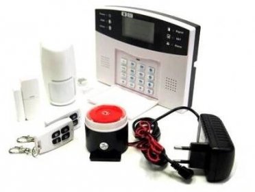 GSM alarm GA997, bezdrátový a drátový domovní GSM alarm s klávesnicí, 99 bezdrátových a 7 drátových zón