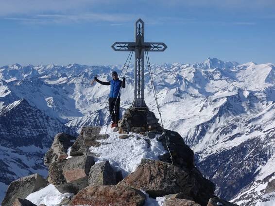Hochalmspitze 3 360 m – skialp z Villacher Hütte - ELEVATE.SKI