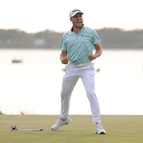 Justin Thomas ends PGA Tour drought with dramatic play-off win at RBC Heritage