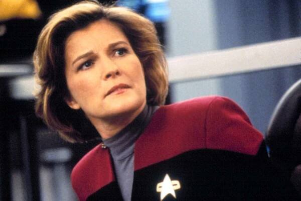Kate Mulgrew in 'Star Trek: Voyager'