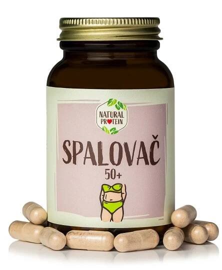 Spalovač tuků 50+, Natural Protein, 60 kapslí - EcoRevolution