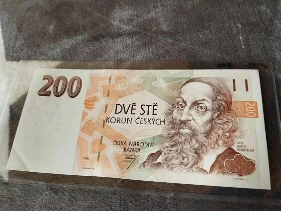 Bankovka - 200 kč, 1996 r., s. B10