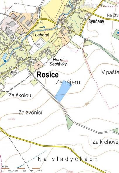 Prodej Pozemek, Rosice, okres Chrudim