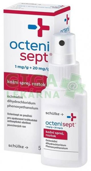 Octenisept kožní sprej 50ml - GigaLékárna.cz
