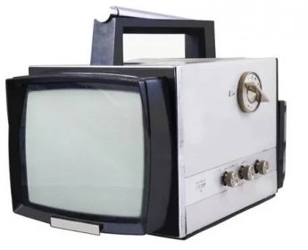 Stará televize — Stock obrázek