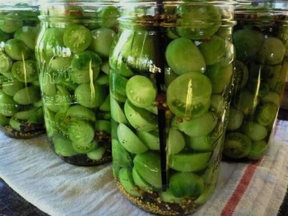 Pikantní nakládaná zelená rajčata: Recept krok za krokem