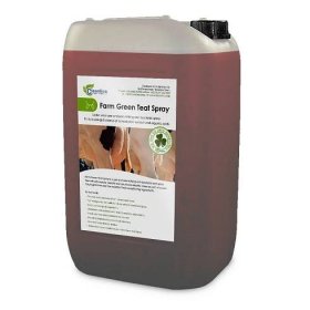 2019 1124 Label Cleanline FarmGreen Teat Spray - @RN