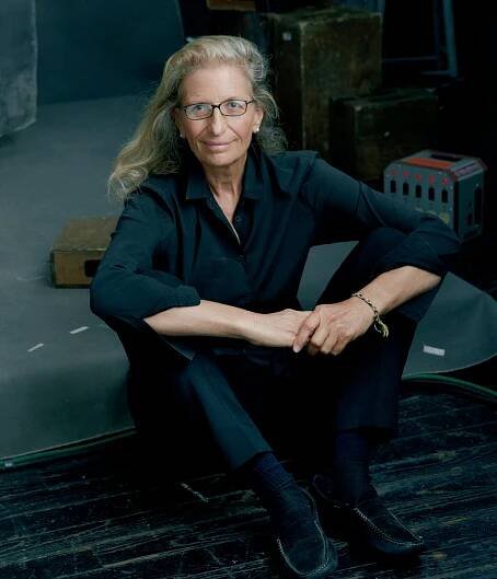 Image may contain Annie Leibovitz Accessories Bracelet Jewelry Person Sitting Glasses Adult Clothing and Footwear