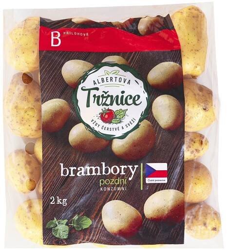 Brambory konzumní pozdní, varný typ B | 2 kg | Albert