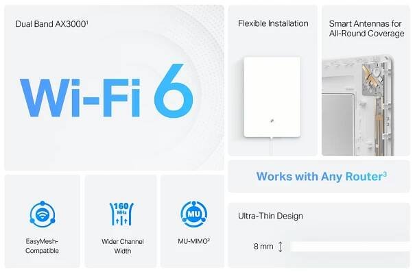 TP-Link Archer Air E5 Dual Band Wi-Fi 6 Range Extender