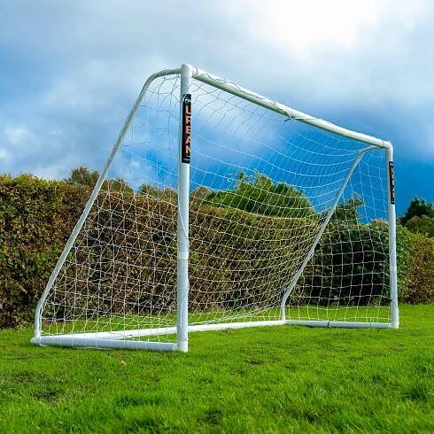 12ft x 6ft Football Goal By Football Flick In White