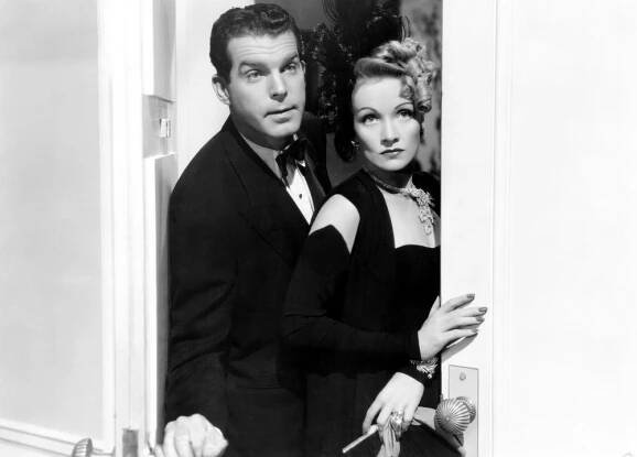THE LADY IS WILLING, Fred MacMurray, Marlene Dietrich, 1942
