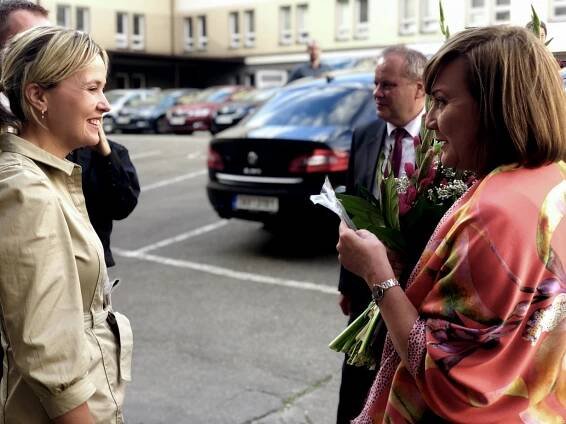 Ministryně Schillerová na Vysočině | Monika Oborná
