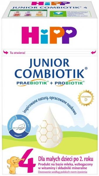 Modifikované mléko Hipp Junior Combiotik 4 550 g