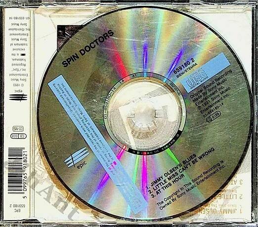 CD - Maxi Single - Spin Doctors - Jimmy Olsen´s Blues (Sony Music, 1993) - Jihočeské antikvariáty