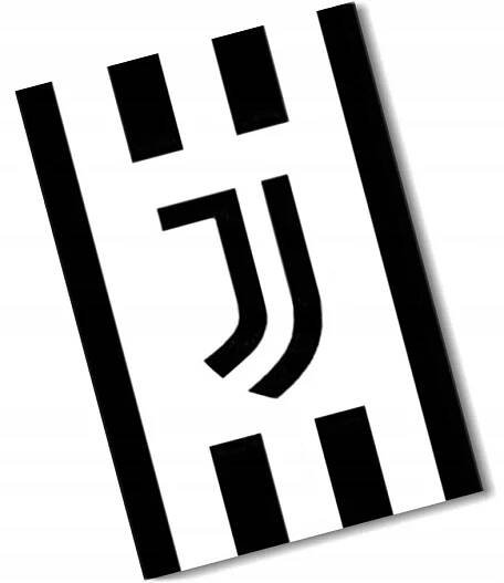 Velká fleecová deka Juventus FC - Black & White