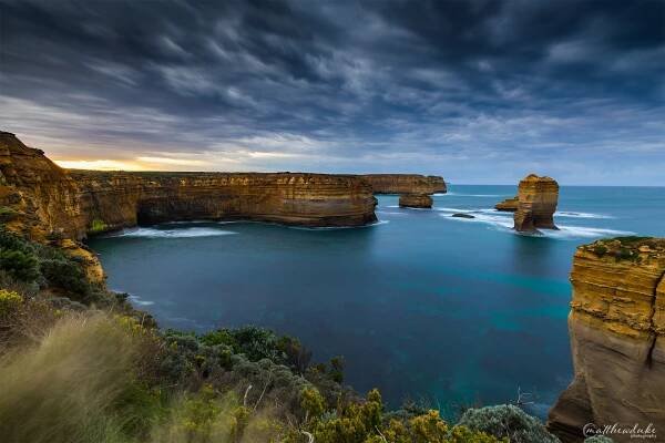 Razorback sunrise landscape photograph